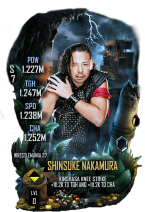SuperCard Shinsuke Nakamura Fusion S7 39 WrestleMania37