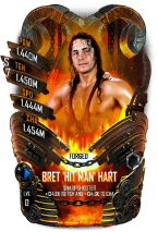 SuperCard Bret Hart S7 40 Forged