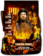 SuperCard Cameron Grimes Halloween S7 40 Forged