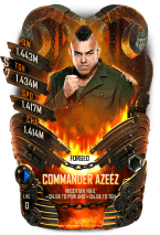 SuperCard Commander Azeez S7 40 Forged