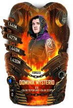 SuperCard Dominik Mysterio S7 40 Forged