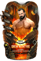 SuperCard Drew McIntyre S7 40 Forged