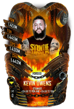 SuperCard Kevin Owens S7 40 Forged