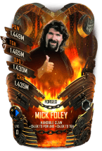 SuperCard Mick Foley S7 40 Forged