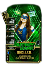 SuperCard Nikki ASH MITB S7 40 Forged