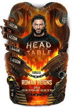 SuperCard Roman Reigns S7 40 Forged