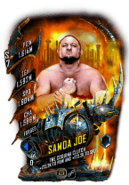 SuperCard Samoa Joe Event S7 40 Forged