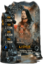 SuperCard AJ Styles S8 44 Valhalla