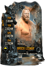 SuperCard Brock Lesnar S8 44 Valhalla