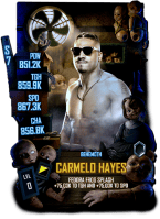 SuperCard Carmelo Hayes Halloween S7 37 Behemoth
