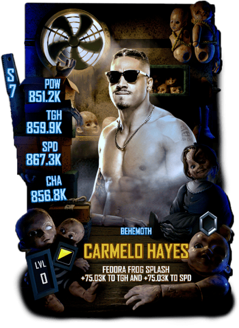 SuperCard Carmelo Hayes Halloween S7 37 Behemoth