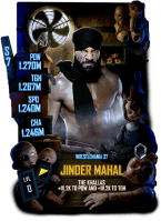 SuperCard Jinder Mahal Halloween S7 39 WrestleMania37