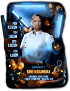 SuperCard King Nakamura Halloween S7 41 SummerSlam21