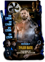 SuperCard Tyler Bate Halloween S7 39 WrestleMania37
