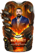 SuperCard Wade Barrett S7 40 Forged