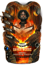 SuperCard Xavier Woods S7 40 Forged