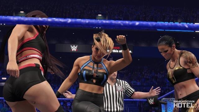 WWE2K22 Trailer2 17 ShaynaBaszler RaquelGonzalez KayLeeRay