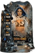 SuperCard Sasha Banks S8 44 Valhalla