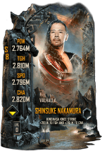 SuperCard Shinsuke Nakamura S8 44 Valhalla