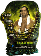 SuperCard The Great Khali S8 42 Mire