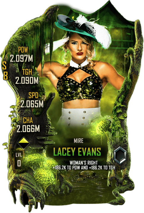 supercard lacey evans fusion s8 42 mire