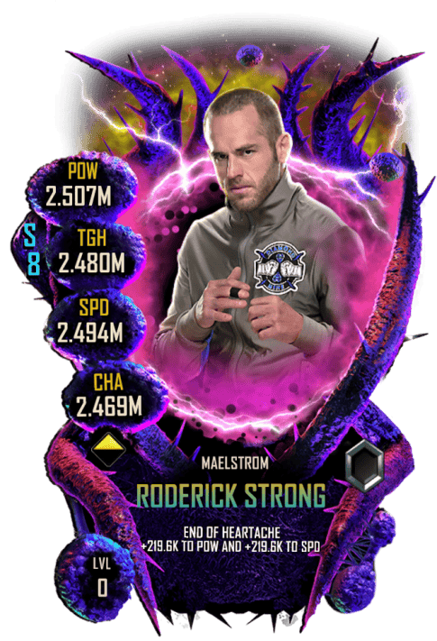 supercard roderick strong fusion s8 43 maelstrom