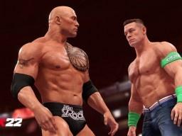 wwe 2k22 rock cena 1