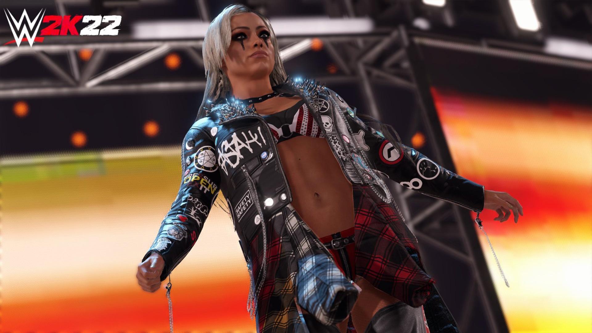 WWE 2K22 Liv Morgan MOD.