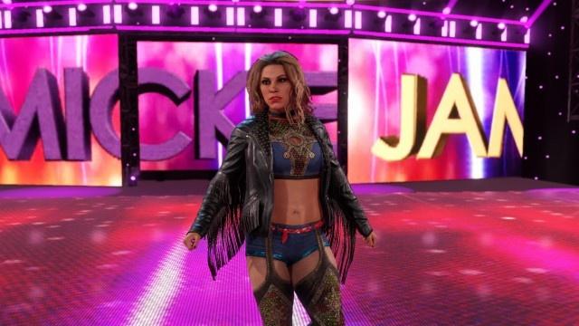 wwe 2k22 mickie james 1