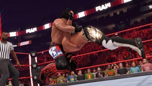 wwe2k22 seth rollins pedrigree