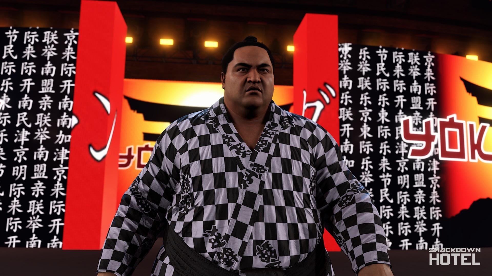 Yokozuna finisher in WWE 2K22. #gaming #wwe2k22