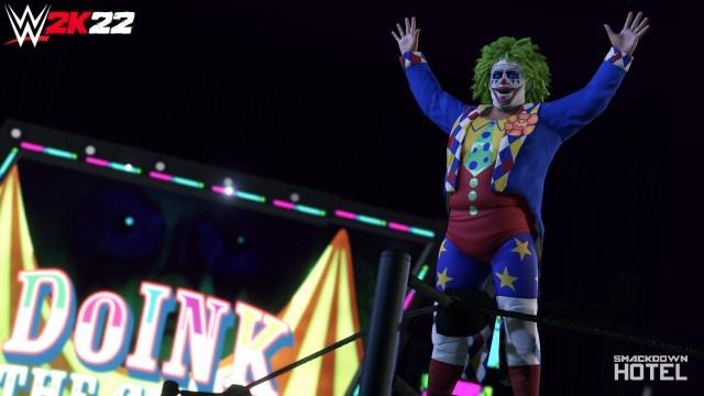wwe2k22 doink the clown