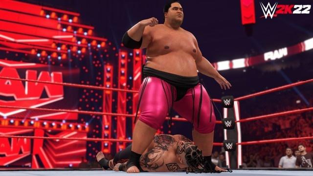 wwe2k22 yokozuna umaga