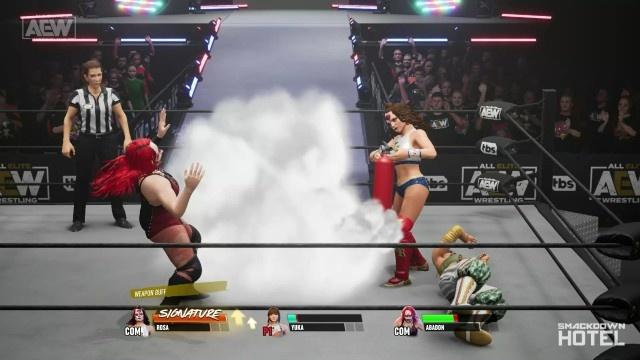 aew fight forever gameplay screen 5