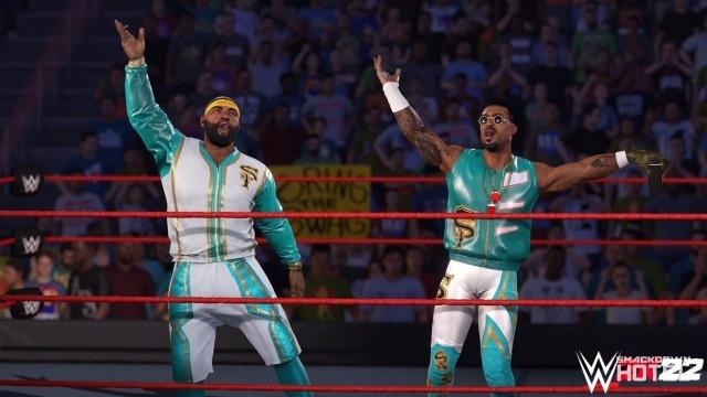 wwe2k22 montez ford angelo dawkins