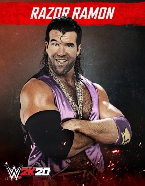 wwe2k20 artworks razor ramon