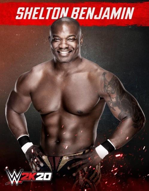 wwe2k20 artworks shelton benjamin