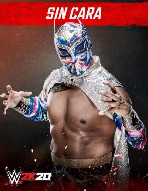 wwe2k20 artworks sin cara