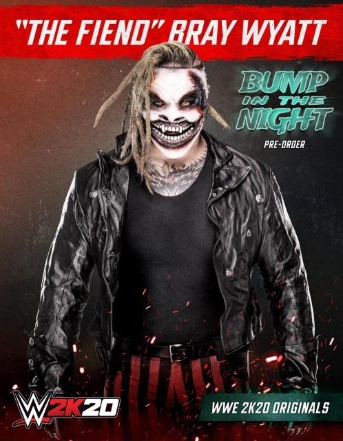 wwe2k20 artworks the fiend bray wyatt