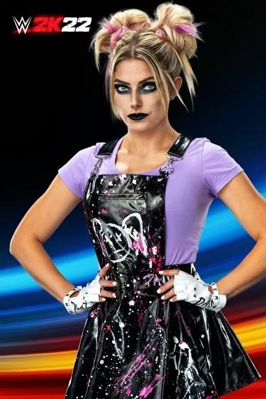 wwe2k22 artworks alexa bliss