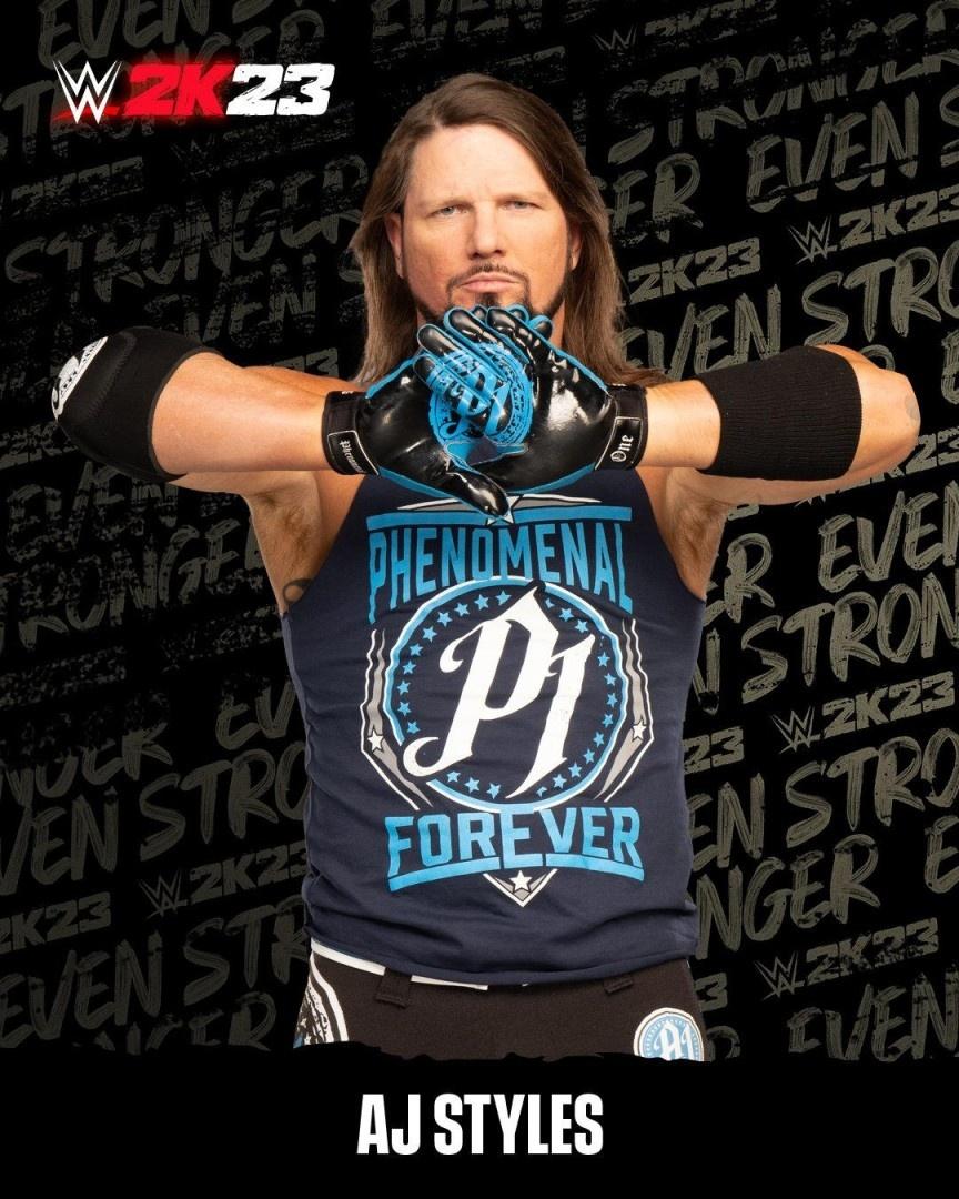 AJ Styles | WWE 2K23 Roster