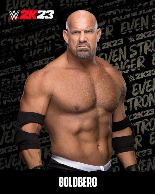 wwe2k23 artworks goldberg