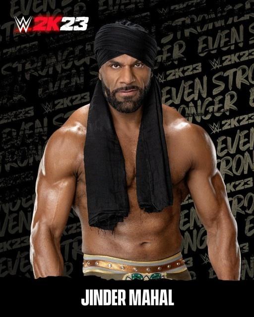 Jinder Mahal WWE 2K23 Roster