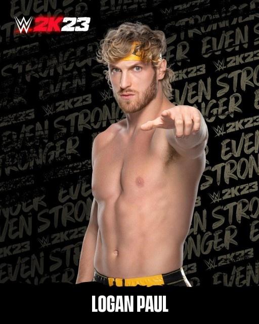 wwe2k23 artworks logan paul