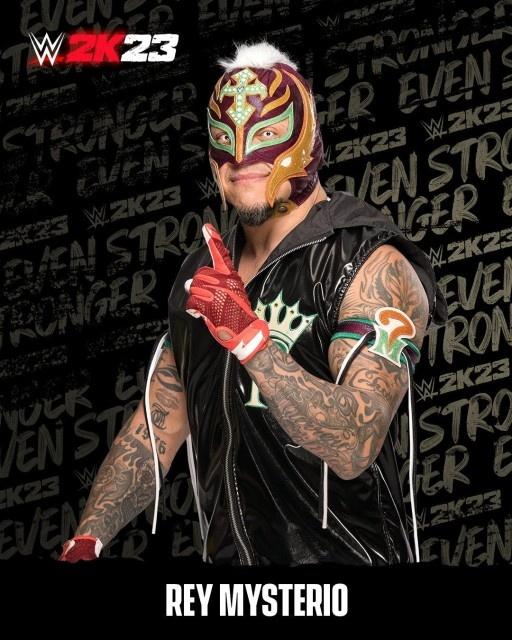 wwe2k23 artworks rey mysterio wwe2k23 artworks rey mysterio