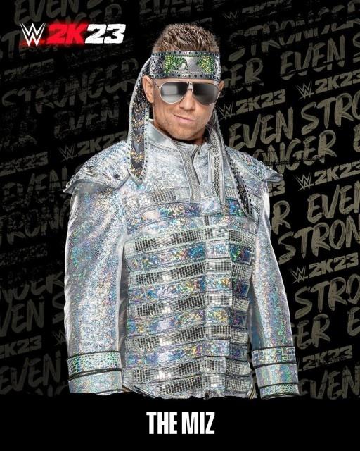 wwe2k23 artworks the miz