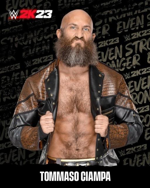 wwe2k23 artworks tommaso ciampa