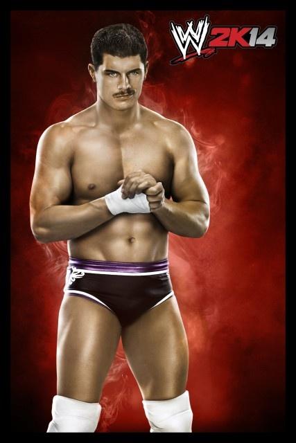 wwe2k14 artworks cody rhodes