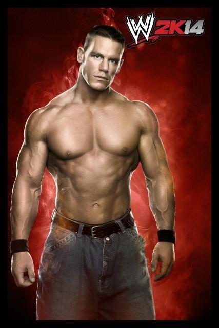 wwe2k14 artworks john cena retro