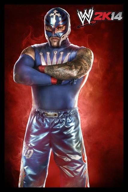 wwe2k14 artworks rey mysterio